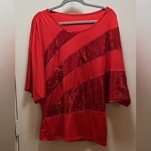 ⭐️ Striped Sequin Blouse ⭐️